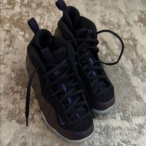 Nike Little Foamposite PS Eggplant